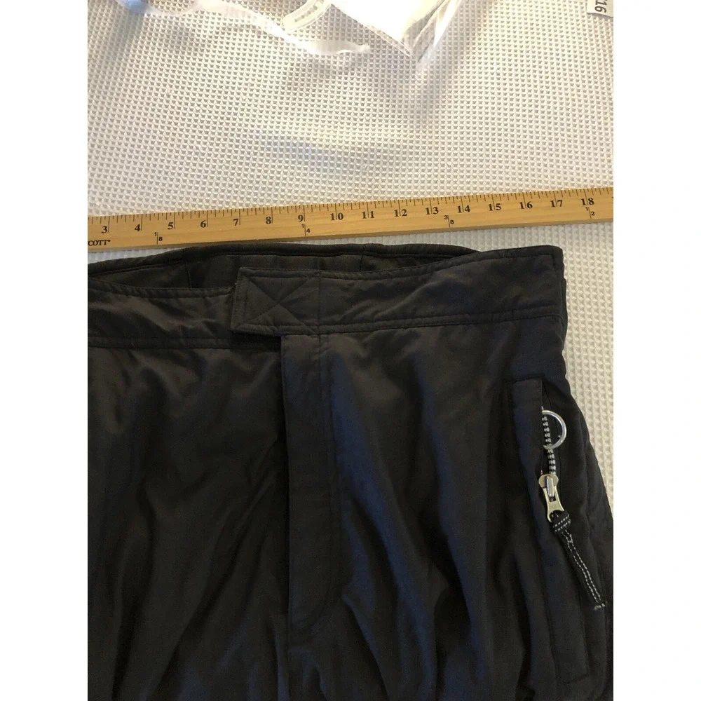 Nordica Pants Mens 34 Black Ski Snowboard Cargo Outdoor Hike Trek Active